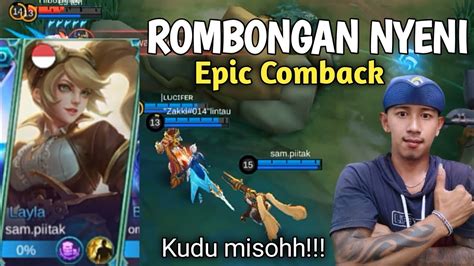 Kudu Misoohh Push Rank Bersama Sam Pitak Rombongan Nyeni Mobile