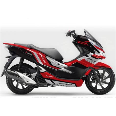 Honda Pcx Full Body Motorcycle Variation Decal Sticker Shopee