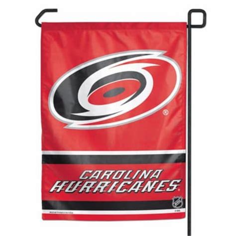 Carolina Hurricanes Flag 12x18 Garden Style 2 Sided 1 Kroger