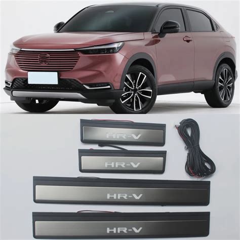 4PCS-ABS-Stainless-Steel-Led-Door-Sill-Scuff-Plate-Auto-Pedals ...