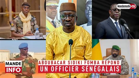 ABOUBACAR SIDIKI FOMBA VS OFFICIER SÉNÉGALAIS AU MINUSMA YouTube