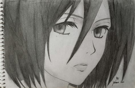 Mikasa Ackerman Drawing Easy - Mikasa Ackerman | Bocdicwasuch