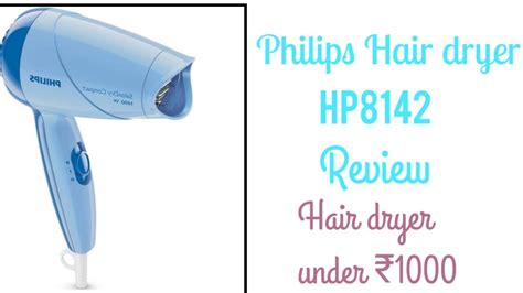 Philips Hair Dryer Review Hp8143tamil Youtube