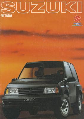 Motor Lit De Suzuki Vitara Brochure Ca