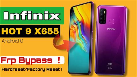 Infinix HOT Full Unlock Factory Reset Remove Pin Pattern X Frp Bypass Google Account NEW