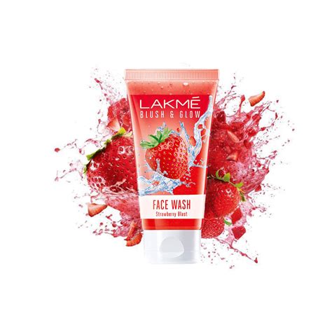 Lakme Blush And Glow Face Wash Strawberry Blast