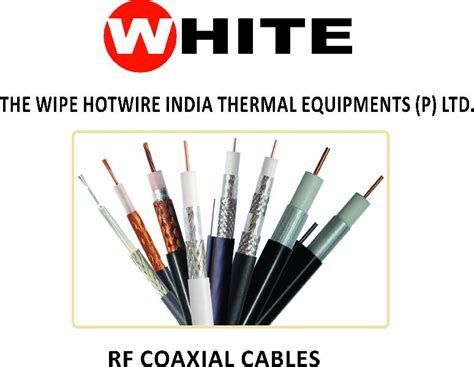 White RF Co Axial Cable At Best Price In Alwar ID 1283004 The Wipe