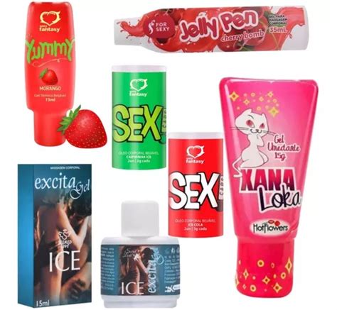 Kit Gel De Massagem Leo Lubrificante Beij Vel Hot Ice Parcelamento Sem Juros