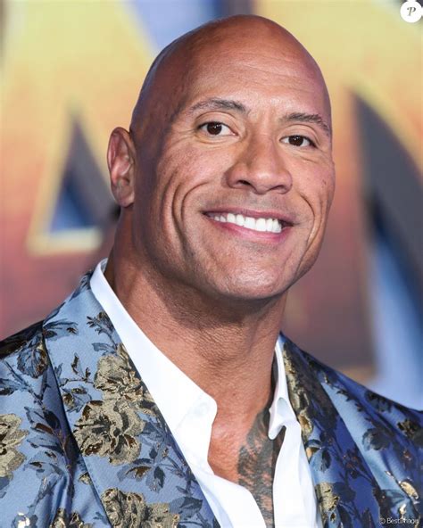 Dwayne Johnson The Rock People à La Première De Jumanji The Next