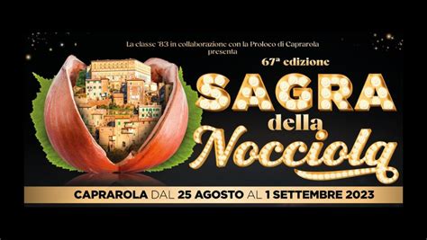 Sagra Della Nocciola Il Programma Visitcaprarola