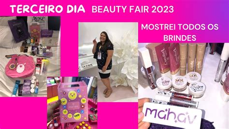 Tudo de brinde da Beauty Fair 2023 no terceiro e último dia na maior