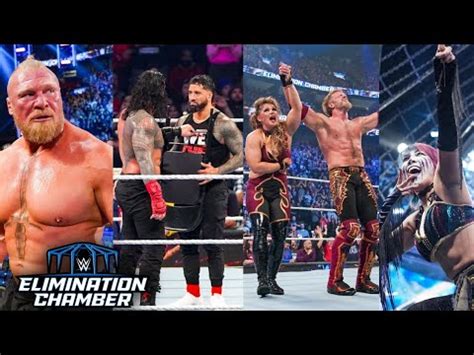 All Winners And Losers Of Elimination Chamber 2023 Elimination