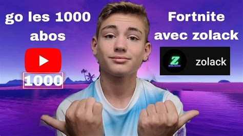 Live Fortnite Avec Zolack Le Retour Et On A Pass Les Abos