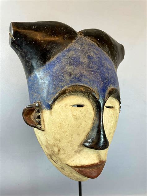 Idoma Original African Idoma Mask Nigeria Verkocht