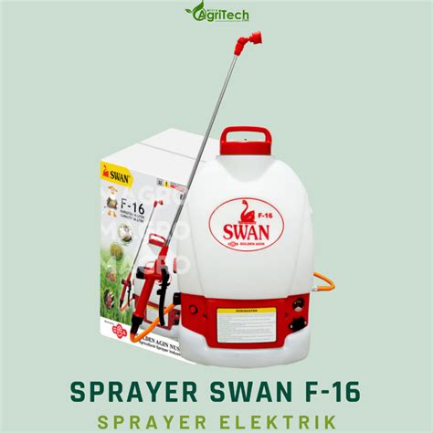 Jual Sprayer Hama Elektrik 16L SWAN F16 Alat Semprot Semprotan Obat