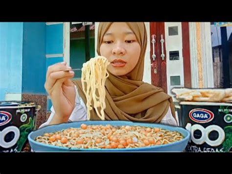 GA PEDES KOK MUKBANG MIE GAGA 100 EXTRA PEDAS YouTube