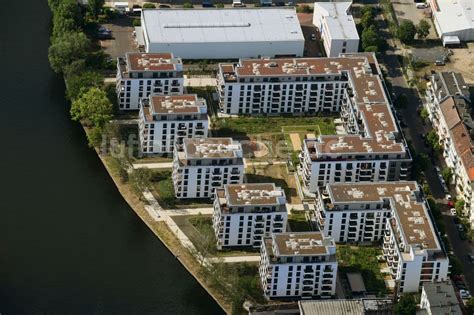 Luftaufnahme Berlin Baustelle Zum Neubau Einer Mehrfamilienhaus