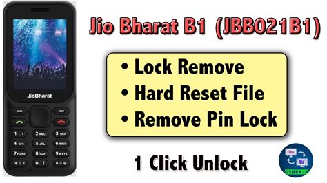 Jio Bharat B1 JBB021B1 Lock Remove Jio Bharat B1 Hard Reset With