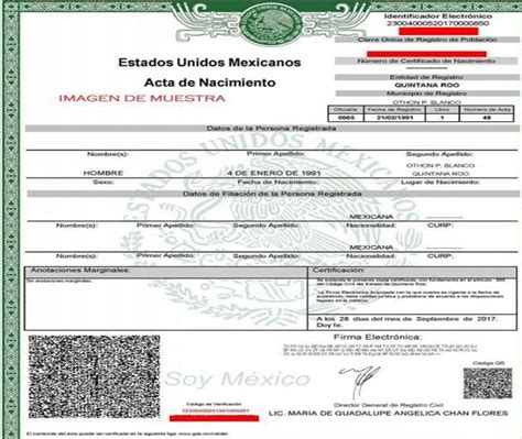 Cómo Obtener Tu Acta De Nacimiento En Línea Descarga Tu Acta De Nacimiento En Línea México