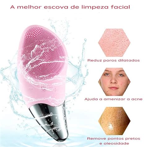 Escova De Limpeza Facial El Trica E Massageadora Order Shop