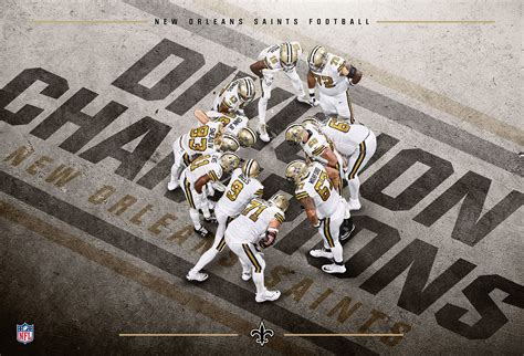 New Orleans Saints Division Champions Graphic | Nfc south, New orleans ...