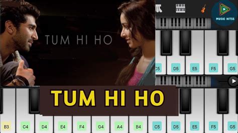 Tum Hi Ho Piano Instrumental Aashiqui 2 Hindi Song Piano Tutorial Youtube