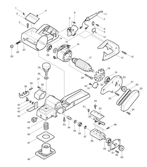 Makita Center Barcelona 1100 Despiece