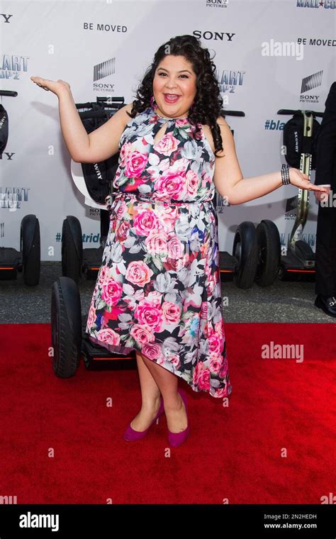 Raini Rodriguez Attends The Premiere Of Paul Blart Mall Cop 2 At Amc