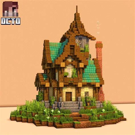 Octo Minecraft Builder On Instagram Rustic Village House This One