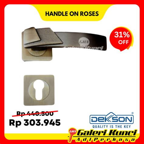 Jual Handle Pintu Dekkson Dekson DKS ZZ 9818 MAB Gagang Pintu Kayu