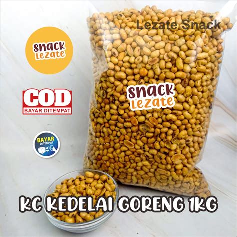 Jual Kacang Kedelai Goreng Kg Gurih Asin Renyah Murah Kacang