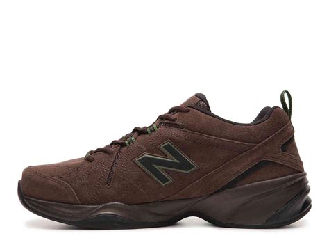 New Balance Suede V Training Shoe In Brown Green Brown For Men