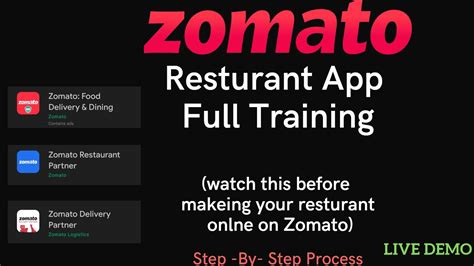 Zomato Order To Delivery Accept Order Partner App Zomato Order To