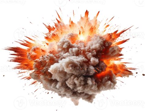 Ai Generated Explosion Of Smoke 35996630 Png