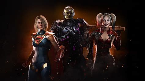 Injustice 2 Supergirl Harley Quinn Injustice 2 Ps Games 2018 Games