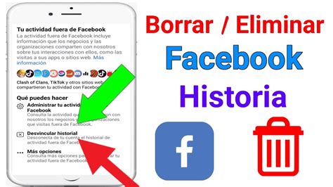 Cómo Borrar mi Historial de Búsqueda y Actividad en Facebook registro