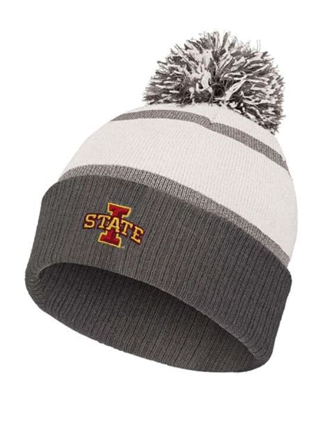 ISU B 3 Color Logo Beanie Barefoot Campus Outfitter