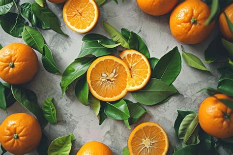 Premium Photo Mandarin Orange White Background