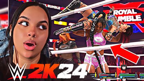 Wwe 2k24 10 Woman Royal Rumble What Wwe Superstar Will Come Out On Top Miss T Youtube