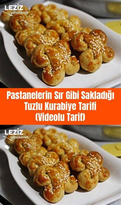 Pastanelerin Sır Gibi Sakladığı Tuzlu Kurabiye Tarifi Videolu Tarif