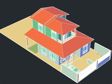 Total 38 Imagen Planos De Casas En Autocad 3d Para Descargar Abzlocal Mx