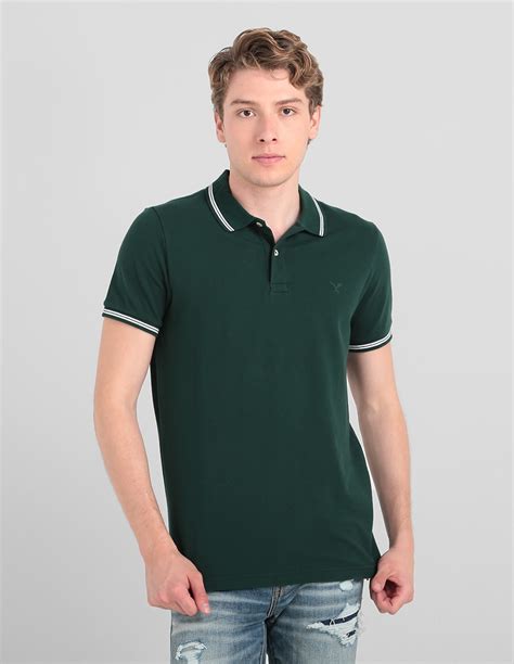 Playera Polo American Eagle Verde Olivo Ubicaciondepersonas Cdmx Gob Mx