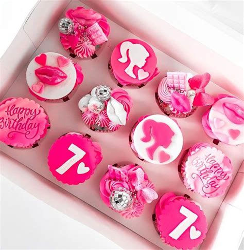 40 Irresistible Cupcake Ideas Barbie Cupcakes For 7th Birthday