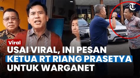 Aksi Labrak Pemilik Ruko Di Pluit Viral Ketua Rt Riang Prasetya Beri