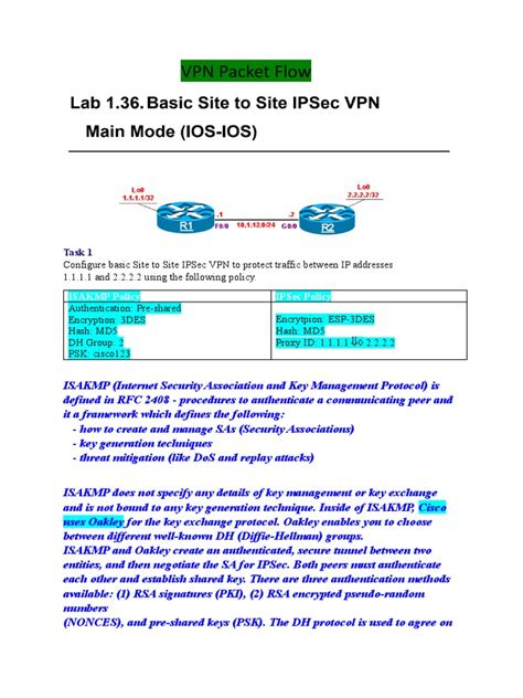 VPN Packet Flow | PDF
