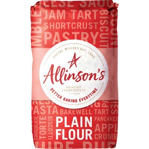 Allinson Wholemeal Plain Flour (1kg) - Compare Prices - Trolley.co.uk