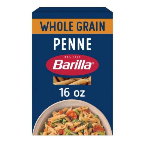 Barilla Whole Grain Penne Wheat Pasta 16 Oz ShopRite