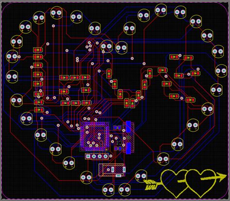 【p268】流水灯原理图和pcb图 电子电路 索炜达电子