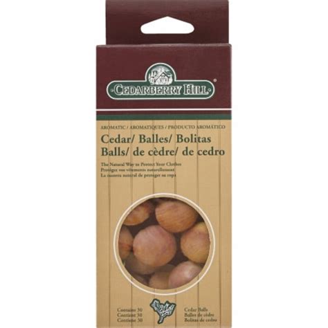 Cedarberry Hill Red Cedar Cedar Balls (30-Pack) 305, 1 - Fry’s Food Stores