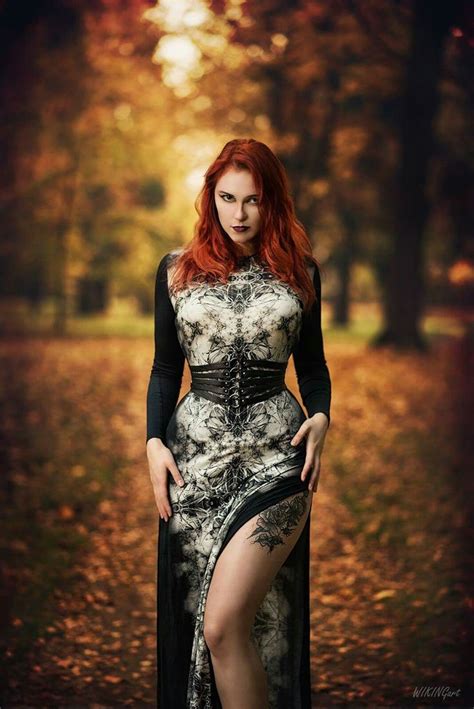 Redhead Gothic Fashion Hot Goth Girls Goth Beauty